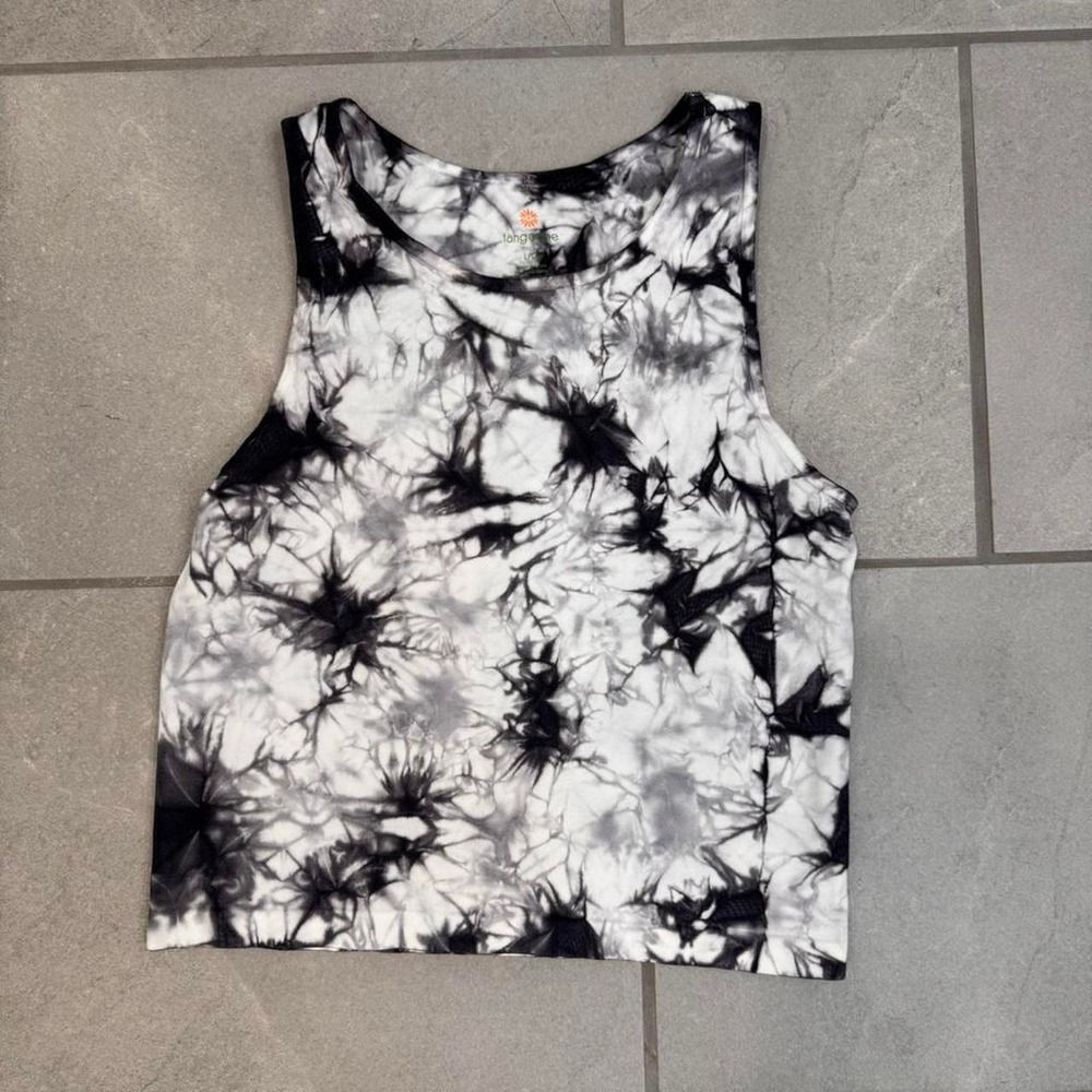 Tangerine Tie‎ Dye Sleeveless Tank Top - L